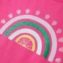Camiseta infantil rosa oscuro 140 de , Camisetas para niños - Ref: Foro24-10743, Precio: 8,59 €, Descuento: %