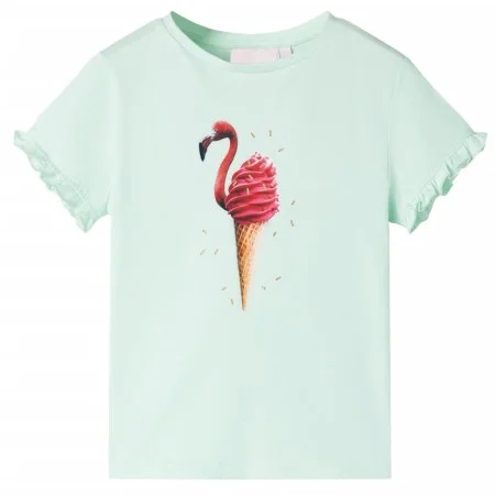 Hellmintgrünes Kinder-T-Shirt 128 von , Kinder-T-Shirts - Ref: Foro24-10807, Preis: 8,45 €, Rabatt: %