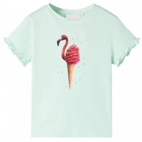 Hellmintgrünes Kinder-T-Shirt 104 von , Kinder-T-Shirts - Ref: Foro24-10805, Preis: 8,45 €, Rabatt: %
