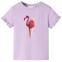 Camiseta infantil lila 116 de , Camisetas para niños - Ref: Foro24-10811, Precio: 8,45 €, Descuento: %