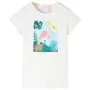 Camiseta infantil color crudo 116 de , Camisetas para niños - Ref: Foro24-11131, Precio: 8,45 €, Descuento: %