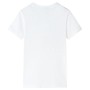 Ecrufarbenes Kinder-T-Shirt 128 von , Kinder-T-Shirts - Ref: Foro24-12132, Preis: 8,28 €, Rabatt: %