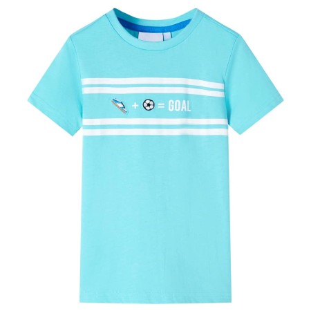 Aquamarine children's t-shirt 116 by , Kids T-shirts - Ref: Foro24-12456, Price: 8,20 €, Discount: %