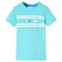 Camiseta infantil aguamarina 116 de , Camisetas para niños - Ref: Foro24-12456, Precio: 8,12 €, Descuento: %