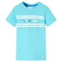 Camiseta infantil aguamarina 92 de , Camisetas para niños - Ref: Foro24-12454, Precio: 8,20 €, Descuento: %