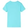 Camiseta infantil aguamarina 92 de , Camisetas para niños - Ref: Foro24-12454, Precio: 8,12 €, Descuento: %