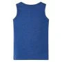 Camiseta de tirantes infantil azul oscuro melange 92 de , Camisetas para niños - Ref: Foro24-12489, Precio: 7,79 €, Descuento: %