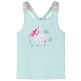 Hellmintgrünes Kinder-Tanktop 116 von , Kinder-T-Shirts - Ref: Foro24-10671, Preis: 8,39 €, Rabatt: %