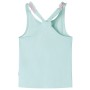 Light mint green children's tank top 116 by , Kids T-shirts - Ref: Foro24-10671, Price: 8,46 €, Discount: %