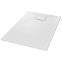 Plato de ducha SMC blanco 120x70 cm