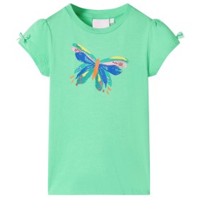 Camiseta infantil verde claro 140 de , Camisetas para niños - Ref: Foro24-11008, Precio: 8,46 €, Descuento: %
