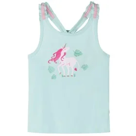 Hellmintgrünes Kinder-Tanktop 140 von , Kinder-T-Shirts - Ref: Foro24-10673, Preis: 8,39 €, Rabatt: %