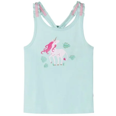 Hellmintgrünes Kinder-Tanktop 140 von , Kinder-T-Shirts - Ref: Foro24-10673, Preis: 8,39 €, Rabatt: %