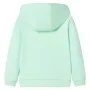 Children's bright green zip-up hoodie 128 by , Kids T-shirts - Ref: Foro24-11897, Price: 15,89 €, Discount: %