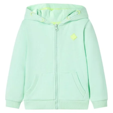 Sudadera infantil con capucha y cremallera verde brillante 104 de , Camisetas para niños - Ref: Foro24-11895, Precio: 13,50 €...