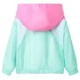 Children's jacket with hood and multicolored zipper 116 by , Children's outerwear - Ref: Foro24-10826, Price: 14,05 €, Discou...