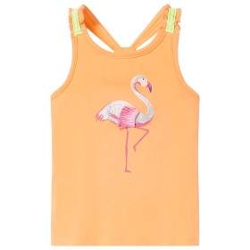 Orangefarbenes Kinder-Tanktop 116 von , Kinder-T-Shirts - Ref: Foro24-11146, Preis: 8,39 €, Rabatt: %