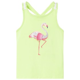 Neon yellow children's tank top 104 by , Kids T-shirts - Ref: Foro24-11150, Price: 8,39 €, Discount: %