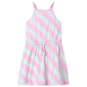 Ärmelloses Kinderkleid mit rosa Kordelzug 116 von , Kinderkleider - Ref: Foro24-11171, Preis: 11,40 €, Rabatt: %