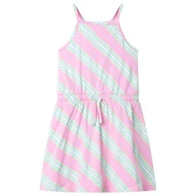 Ärmelloses Kinderkleid mit rosa Kordelzug 140 von , Kinderkleider - Ref: Foro24-11173, Preis: 11,29 €, Rabatt: %