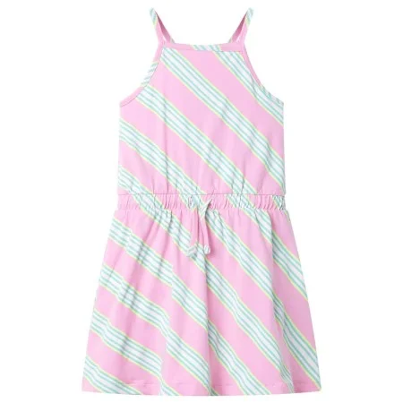 Ärmelloses Kinderkleid mit rosa Kordelzug 140 von , Kinderkleider - Ref: Foro24-11173, Preis: 11,29 €, Rabatt: %