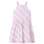 Ärmelloses Kinderkleid mit rosa Kordelzug 140 von , Kinderkleider - Ref: Foro24-11173, Preis: 11,40 €, Rabatt: %