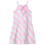 Ärmelloses Kinderkleid mit rosa Kordelzug 140 von , Kinderkleider - Ref: Foro24-11173, Preis: 11,40 €, Rabatt: %
