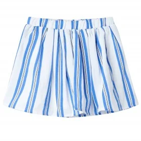 Kobaltblau-weißer Kinderrock 116 von , Kinderhosen - Ref: Foro24-11476, Preis: 11,04 €, Rabatt: %
