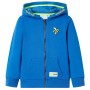Blaues Kinder-Kapuzensweatshirt mit Reißverschluss 116 von , Kinder-T-Shirts - Ref: Foro24-11696, Preis: 13,70 €, Rabatt: %