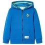Children's blue zipper hooded sweatshirt 116 by , Kids T-shirts - Ref: Foro24-11696, Price: 13,56 €, Discount: %