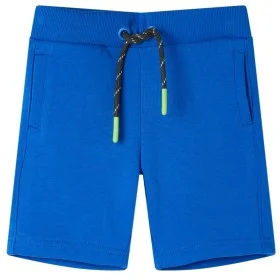 Children's shorts with blue drawstring 104 by , kids pants - Ref: Foro24-11705, Price: 9,29 €, Discount: %