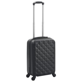 Schwarzer, starrer Trolley-Koffer aus ABS mit Rollen von vidaXL, Koffer - Ref: Foro24-91891, Preis: 62,25 €, Rabatt: %