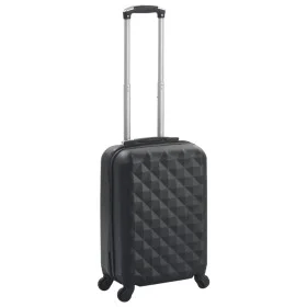 Schwarzer, starrer Trolley-Koffer aus ABS mit Rollen von vidaXL, Koffer - Ref: Foro24-91891, Preis: 64,92 €, Rabatt: %