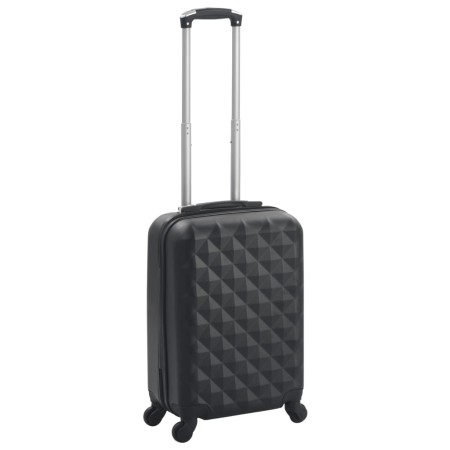 Schwarzer, starrer Trolley-Koffer aus ABS mit Rollen von vidaXL, Koffer - Ref: Foro24-91891, Preis: 62,25 €, Rabatt: %