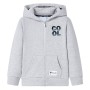 Grauer Kinder-Kapuzenpullover mit Reißverschluss 92 von , Kinder-T-Shirts - Ref: Foro24-12359, Preis: 13,03 €, Rabatt: %