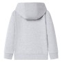 Grauer Kinder-Kapuzenpullover mit Reißverschluss 92 von , Kinder-T-Shirts - Ref: Foro24-12359, Preis: 13,03 €, Rabatt: %