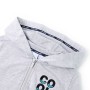 Grauer Kinder-Kapuzenpullover mit Reißverschluss 92 von , Kinder-T-Shirts - Ref: Foro24-12359, Preis: 13,03 €, Rabatt: %