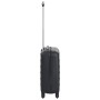 Schwarzer, starrer Trolley-Koffer aus ABS mit Rollen von vidaXL, Koffer - Ref: Foro24-91891, Preis: 62,25 €, Rabatt: %