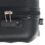 Black ABS rigid trolley suitcase with wheels by vidaXL, Suitcases - Ref: Foro24-91891, Price: 64,92 €, Discount: %