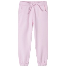 Pantalones de chándal infantiles rosa claro 128 de , Pantalones de niños - Ref: Foro24-10542, Precio: 11,81 €, Descuento: %