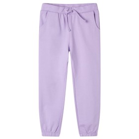 Pantalones de chándal infantiles color lila 128 de , Pantalones de niños - Ref: Foro24-10537, Precio: 11,81 €, Descuento: %
