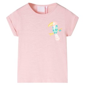 Hellrosa Kinder-T-Shirt 92 von , Kinder-T-Shirts - Ref: Foro24-11559, Preis: 7,88 €, Rabatt: %