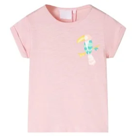 Hellrosa Kinder-T-Shirt 92 von , Kinder-T-Shirts - Ref: Foro24-11559, Preis: 7,79 €, Rabatt: %