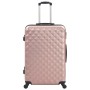Starres Kofferset Trolley-Räder 3-teilig aus roségoldenem ABS von vidaXL, Koffer - Ref: Foro24-91888, Preis: 133,74 €, Rabatt: %