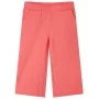 Pantalón infantil con perneras anchas coral 140 de , Pantalones de niños - Ref: Foro24-11048, Precio: 10,64 €, Descuento: %