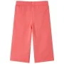 Pantalón infantil con perneras anchas coral 140 de , Pantalones de niños - Ref: Foro24-11048, Precio: 10,64 €, Descuento: %