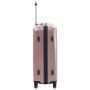 Starres Kofferset Trolley-Räder 3-teilig aus roségoldenem ABS von vidaXL, Koffer - Ref: Foro24-91888, Preis: 133,74 €, Rabatt: %