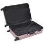 Starres Kofferset Trolley-Räder 3-teilig aus roségoldenem ABS von vidaXL, Koffer - Ref: Foro24-91888, Preis: 133,74 €, Rabatt: %