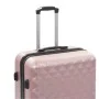 Starres Kofferset Trolley-Räder 3-teilig aus roségoldenem ABS von vidaXL, Koffer - Ref: Foro24-91888, Preis: 135,44 €, Rabatt: %