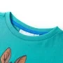 Kurzarm-T-Shirt für Kinder in dunklem Mintgrün 92 von , Kinder-T-Shirts - Ref: Foro24-11869, Preis: 8,19 €, Rabatt: %